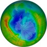 Antarctic Ozone 2012-08-25